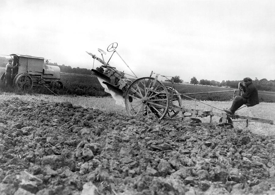 Double Ended Plow Photograph by Underwood Archives