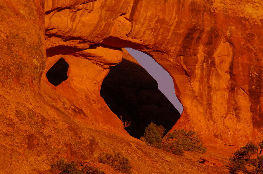 Double O Arch Photograph by Jeff Swan