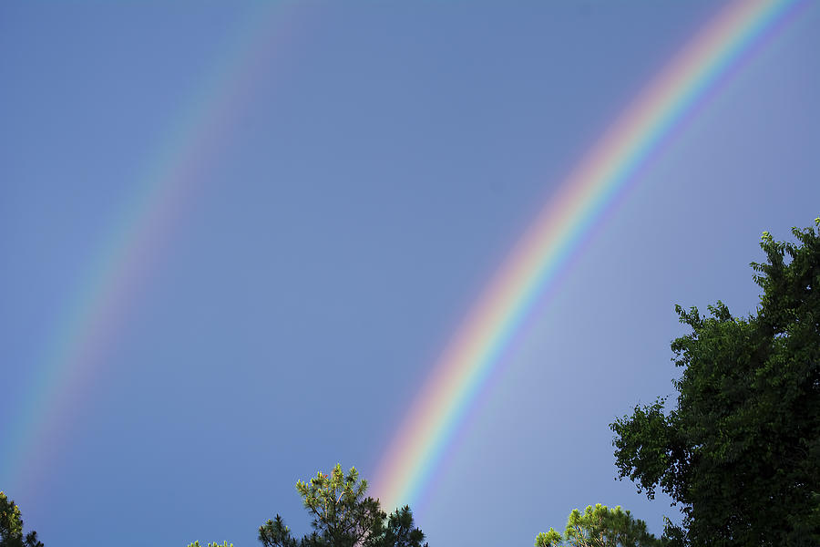 Double Rainbow Photograph by Kenneth Albin