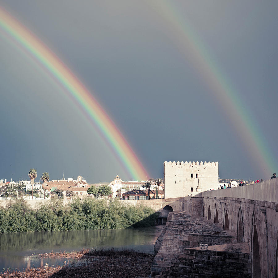 Double Rainbow Photograph by Pelayolacazette