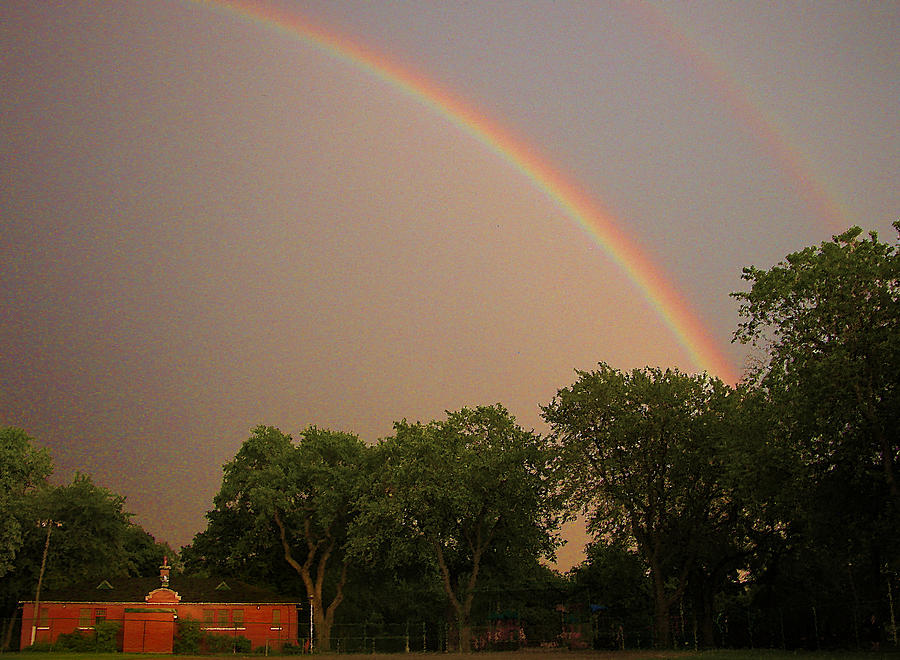 Double Rainbow Photograph