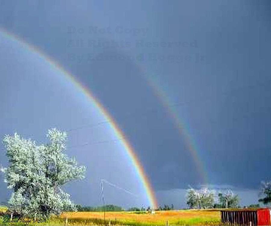 Double Rainbows In Colorado Photograph By Edmond Hogge Fine Art America