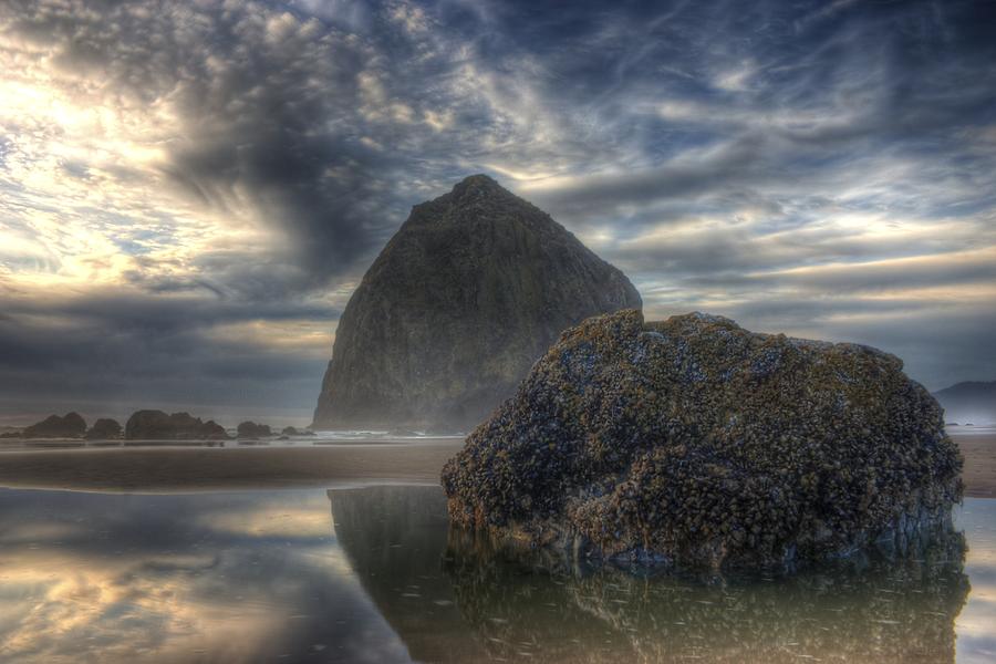 Double Rock Photograph by Joseph Bowman