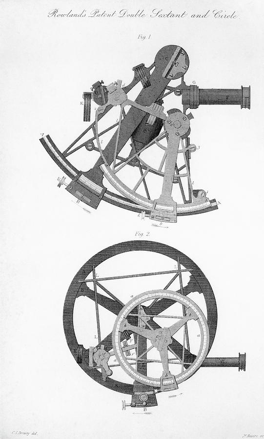 Double Sextant And Double Circle Photograph by Royal Astronomical Society