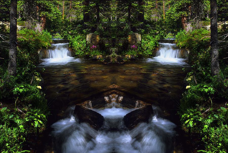 Creeks Photograph - Double vision by Mike Bennett Creeks Photograph - Double vision by Mike Bennett