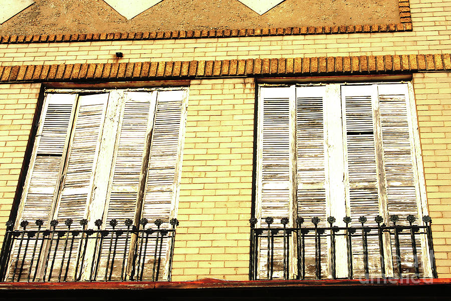 Double Window Work Photograph by Karol Livote