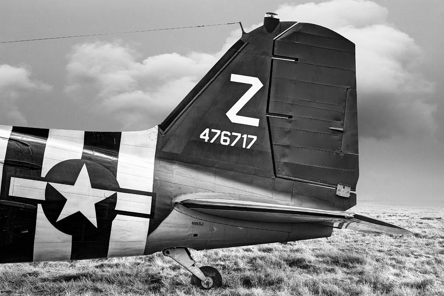 Douglass C-47 Skytrain Tail Section - Dakota Photograph by Gary Heller