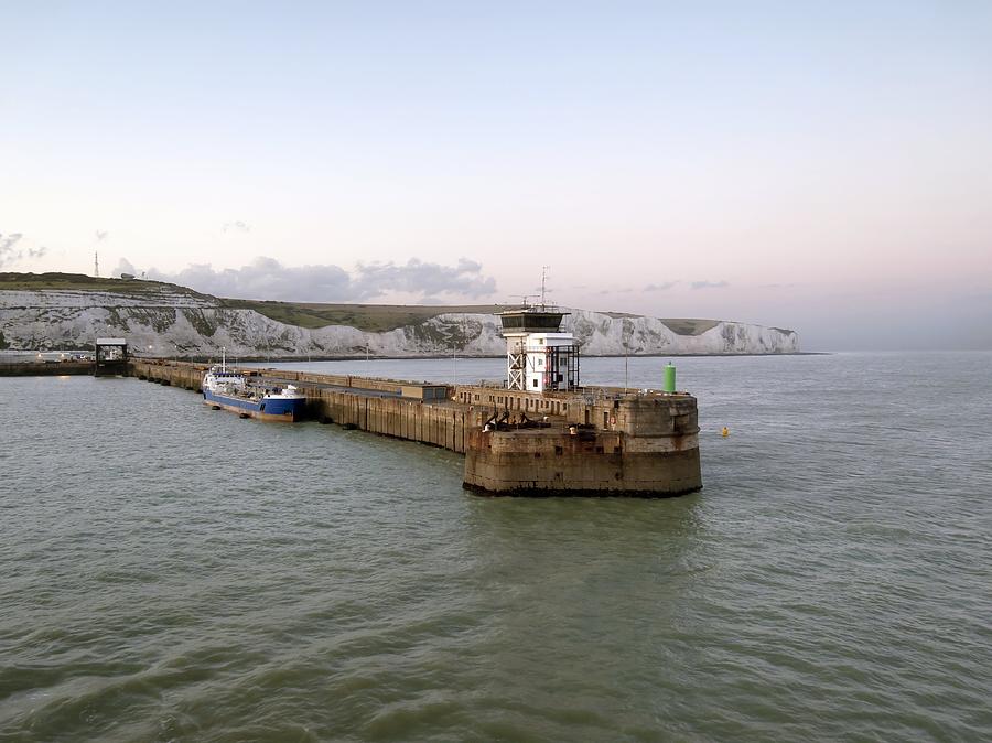 Nature Photograph - Dover Harbour, UK by Science Photo Library