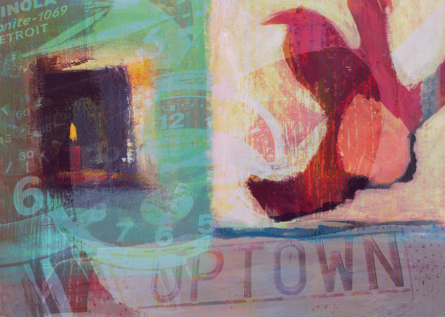 Down in Uptown Digital Art by Susan Stone