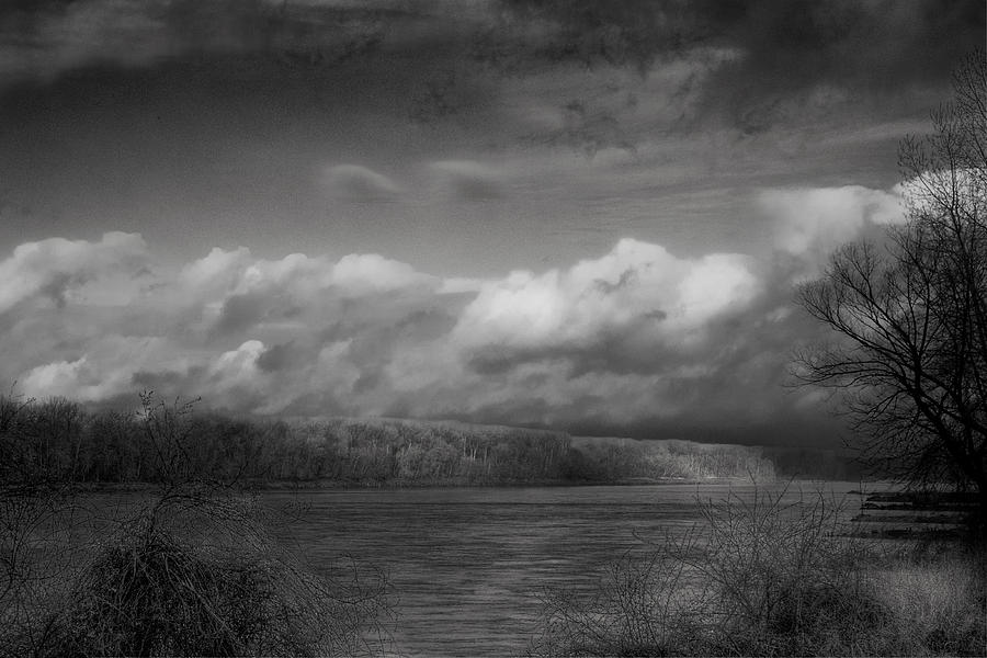 Downriver From Pinckney Bend  Digital Art by William Fields