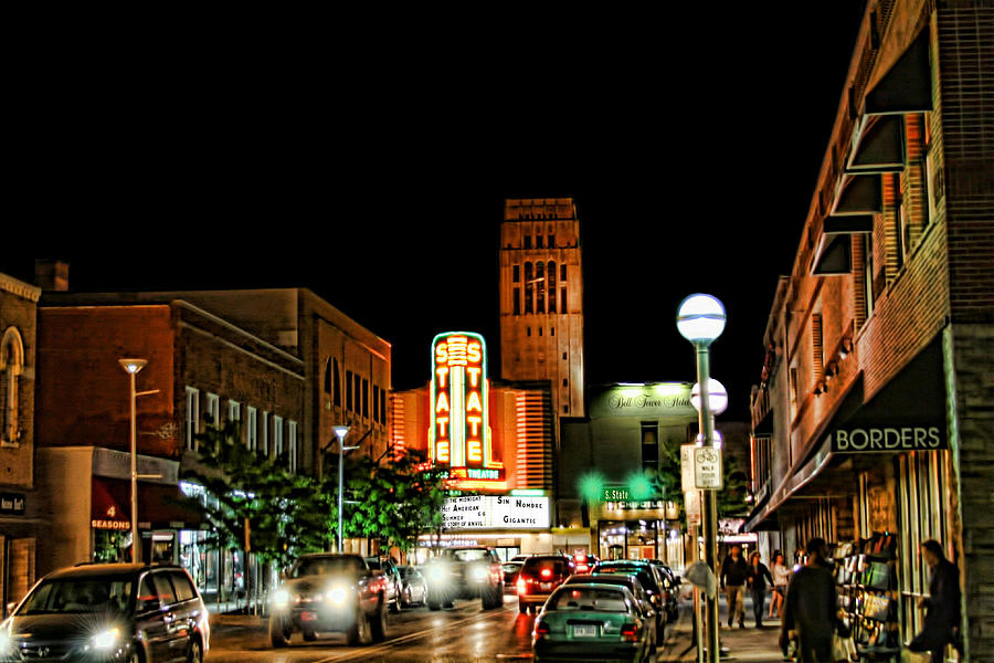 Downtown Ann Arbor Photograph by Pat Cook