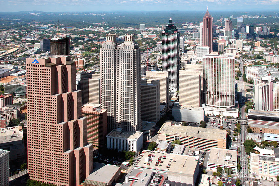 Downtown Atlanta Photograph By Bill Cobb Pixels