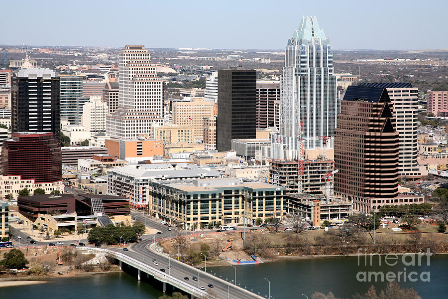 Downtown Austin Texas Photograph by Bill Cobb - Fine Art America