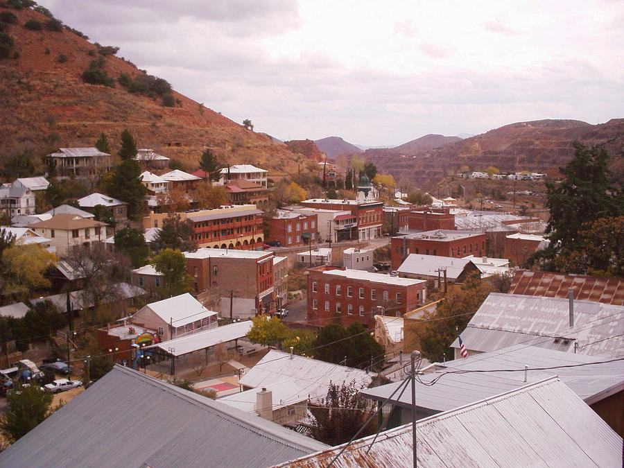 Downtown Bisbee Photograph by David S Reynolds