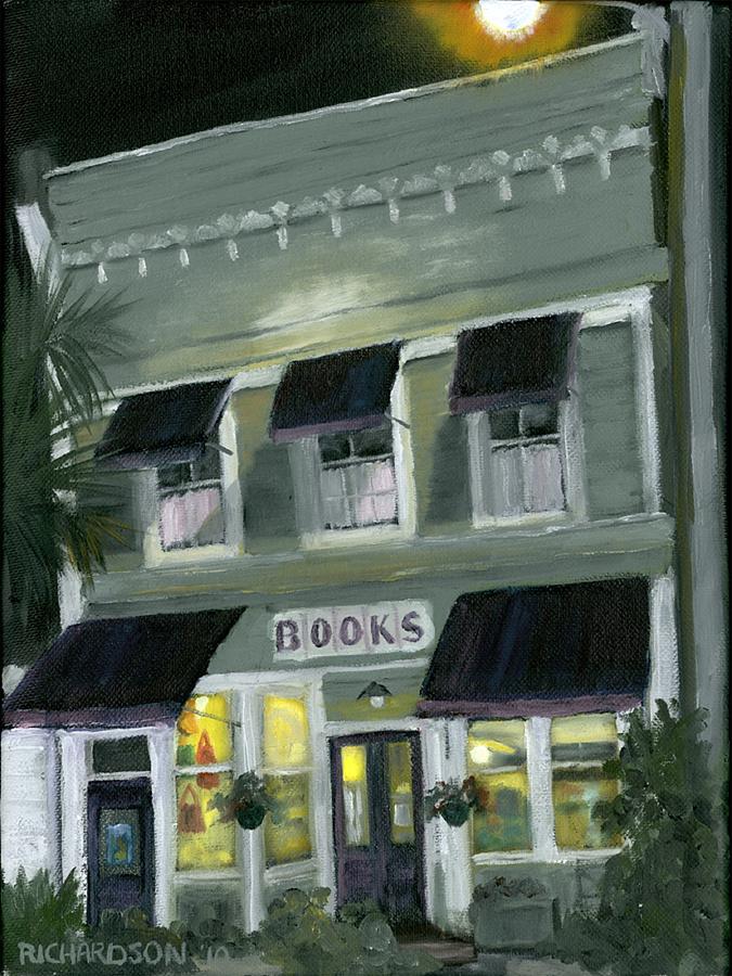 Book Painting - Downtown Books 11 by Susan Richardson