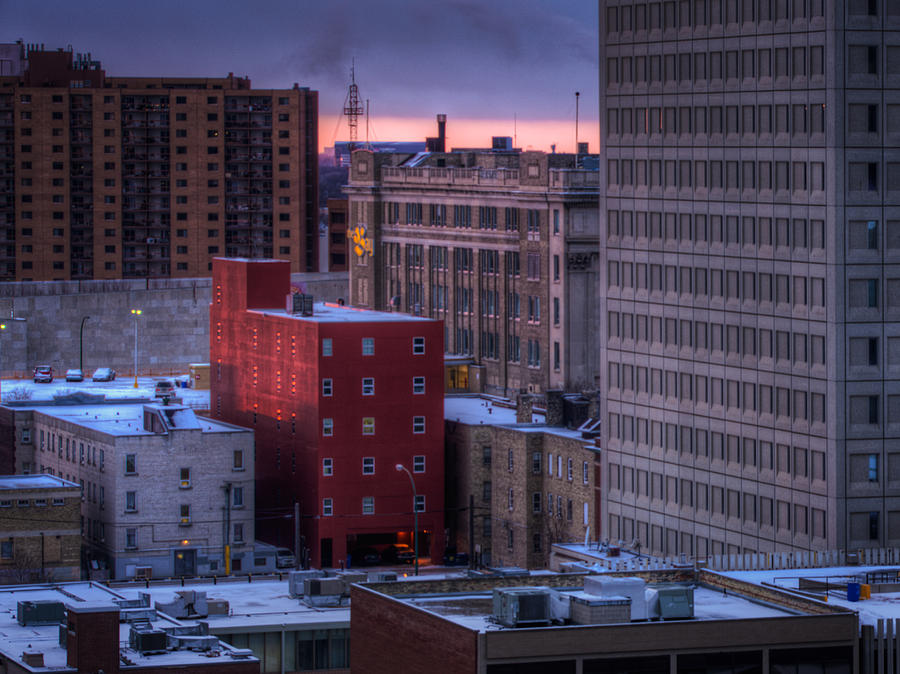 Downtown Photograph by Bryan Scott