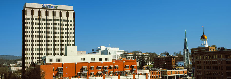 Architecture Photograph - Downtown Buildings, Chattanooga by Panoramic Images