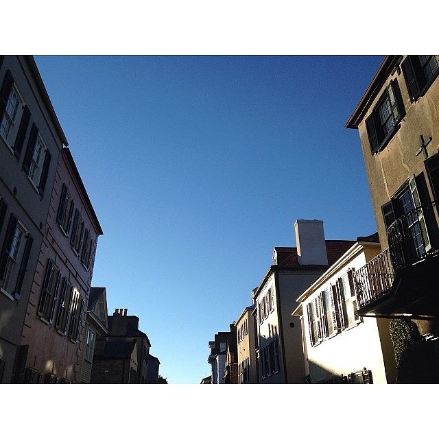 Downtown Charleston Today To Shadow An Photograph by Amber Moore