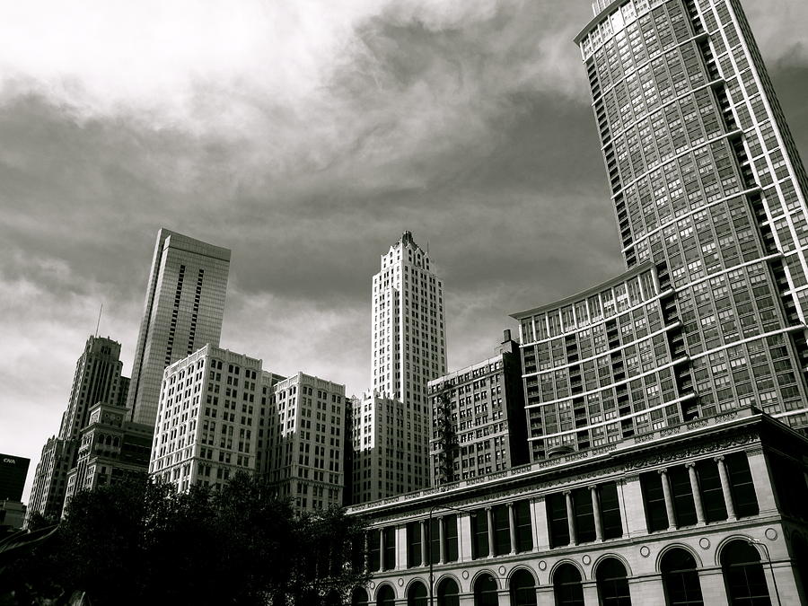 Downtown Chicago Photograph by Jennifer Gaida - Fine Art America