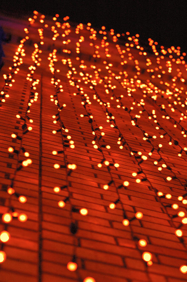 Christmas Photograph - Downtown Christmas Lights 5 by Scott Angus