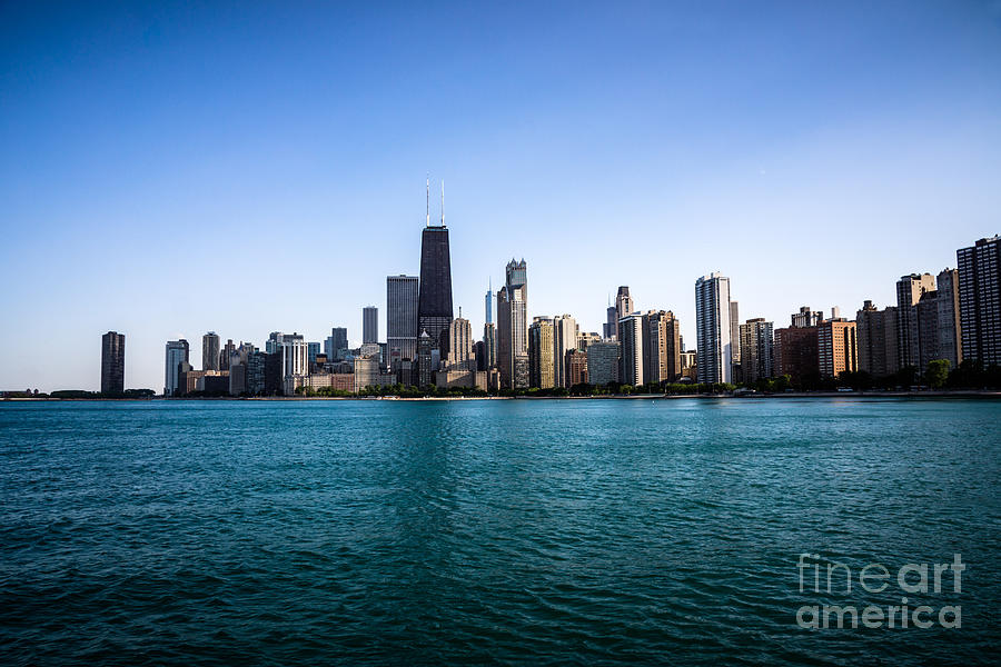 Downtown City Buildings in the Chicago Skyline Photograph by Paul ...