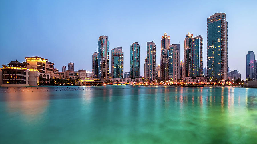 Downtown Dubai Photograph by Krishnakumarphotography
