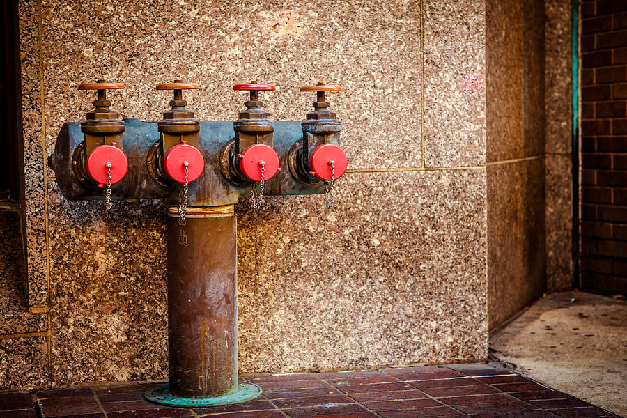 Downtown Extinguisher  Photograph by Melinda Ledsome