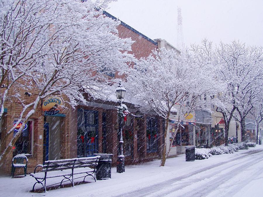 Downtown Hampton in the Snow Photograph by Joe Tanoury - Fine Art America