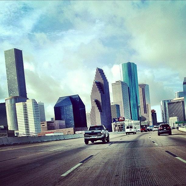 Houston Photograph - Downtown Houston by Lynda Harrison