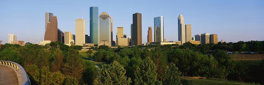 Downtown Houston Photograph by Panoramic Images