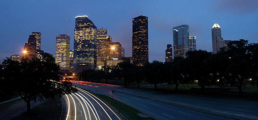 Downtown Houston Photograph by Subsociety