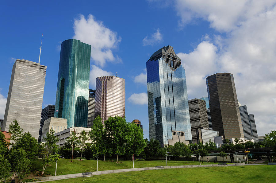 Downtown Houston, Texas Photograph by Bullcreekstudio.com