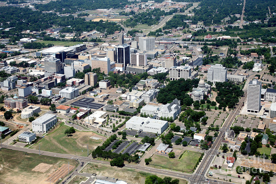 Downtown Jackson Mississippi Photograph by Bill Cobb Fine Art America