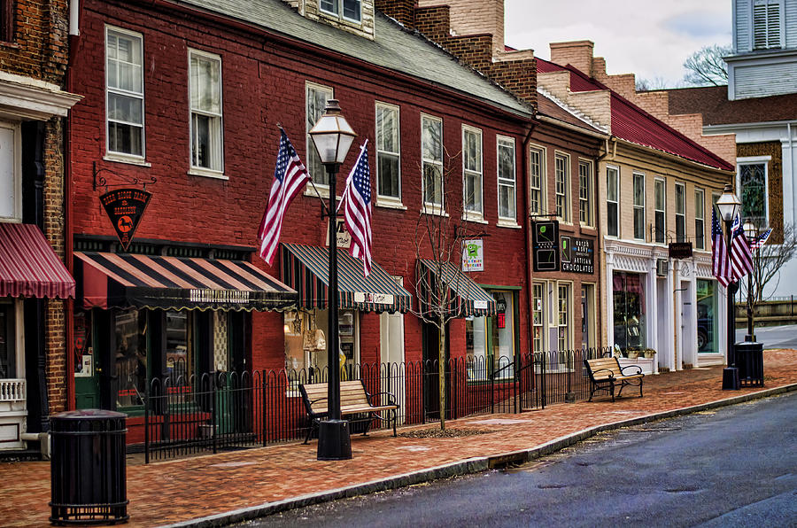 Downtown Jonesborough Tn Photograph by Heather Applegate