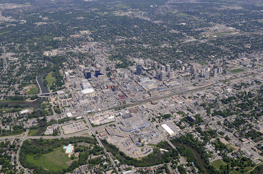 Downtown London, Ontario Photograph by Bernard Dupuis