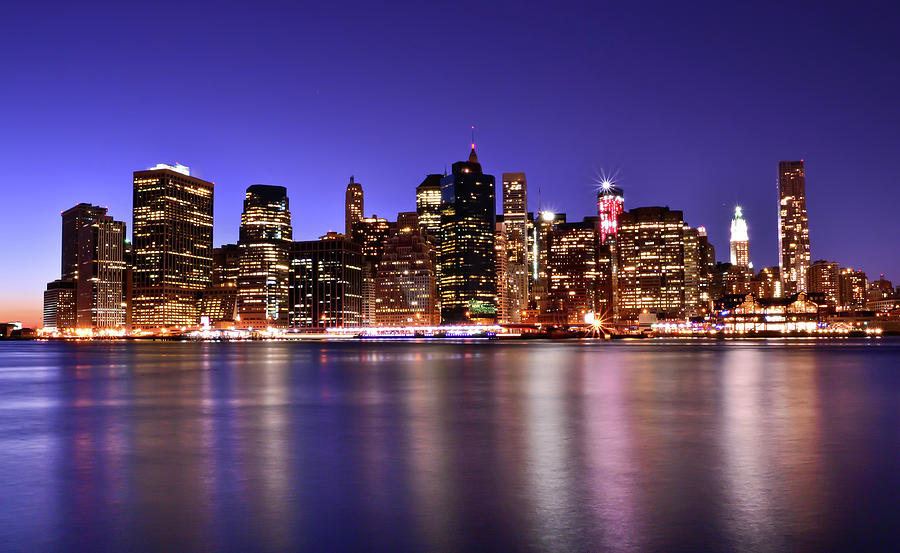 Downtown Manhattan From Brooklyn Bridge Photograph by Arnab Guha ...