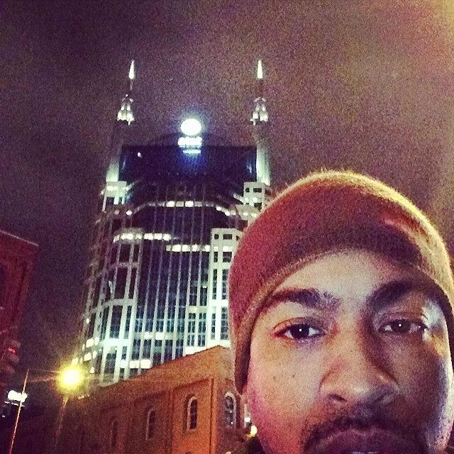 Beautiful Photograph - Downtown Nashville Broadway Its Cold by Nathan Savage