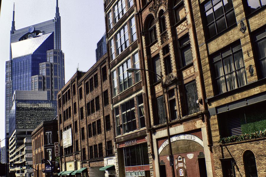 Nashville Photograph - Downtown Nashville by Steven Newsom