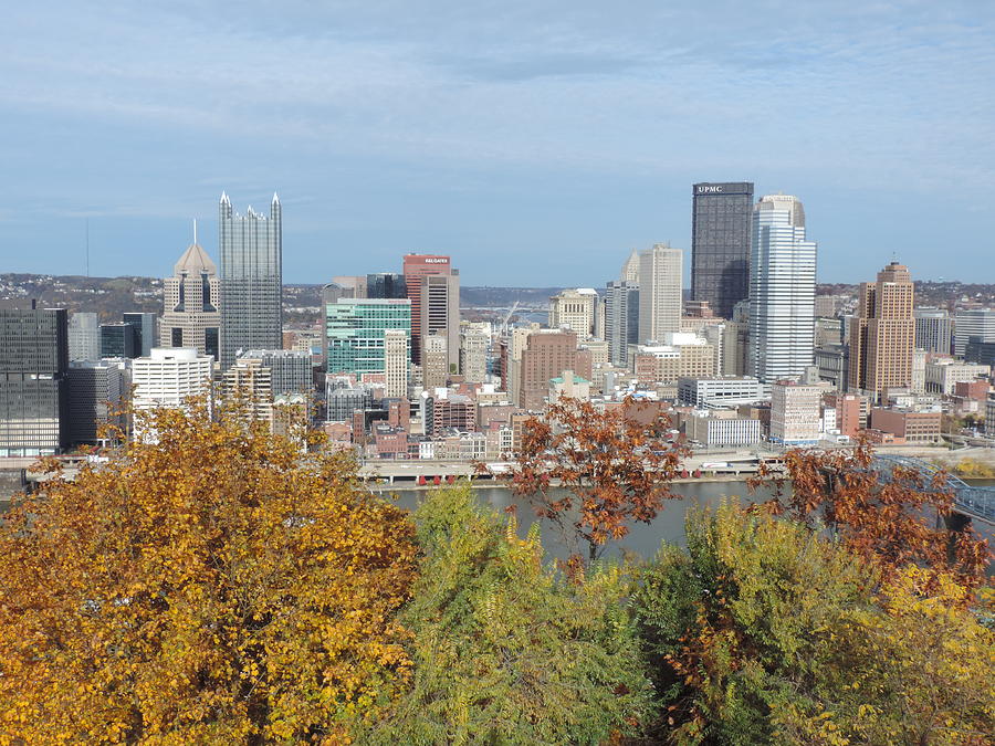 Downtown Pittsburgh From Mount Washington 4 Photograph
