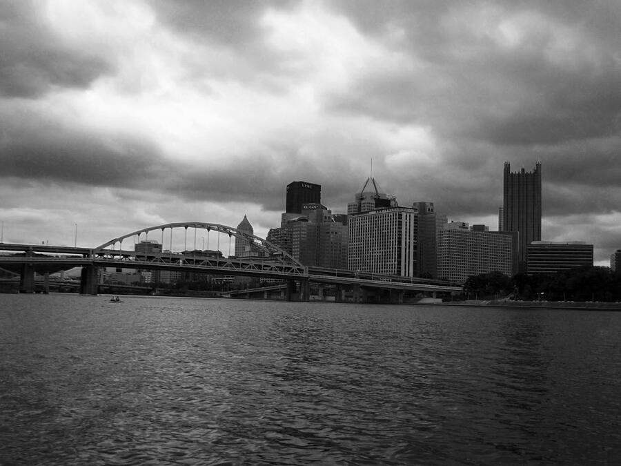 Downtown Pittsburgh Photograph by Joyce  Wasser