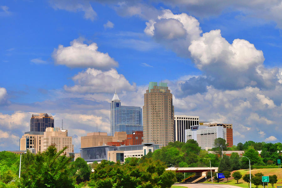 Downtown Raleigh - North Carolina II Photograph by Paulette B Wright