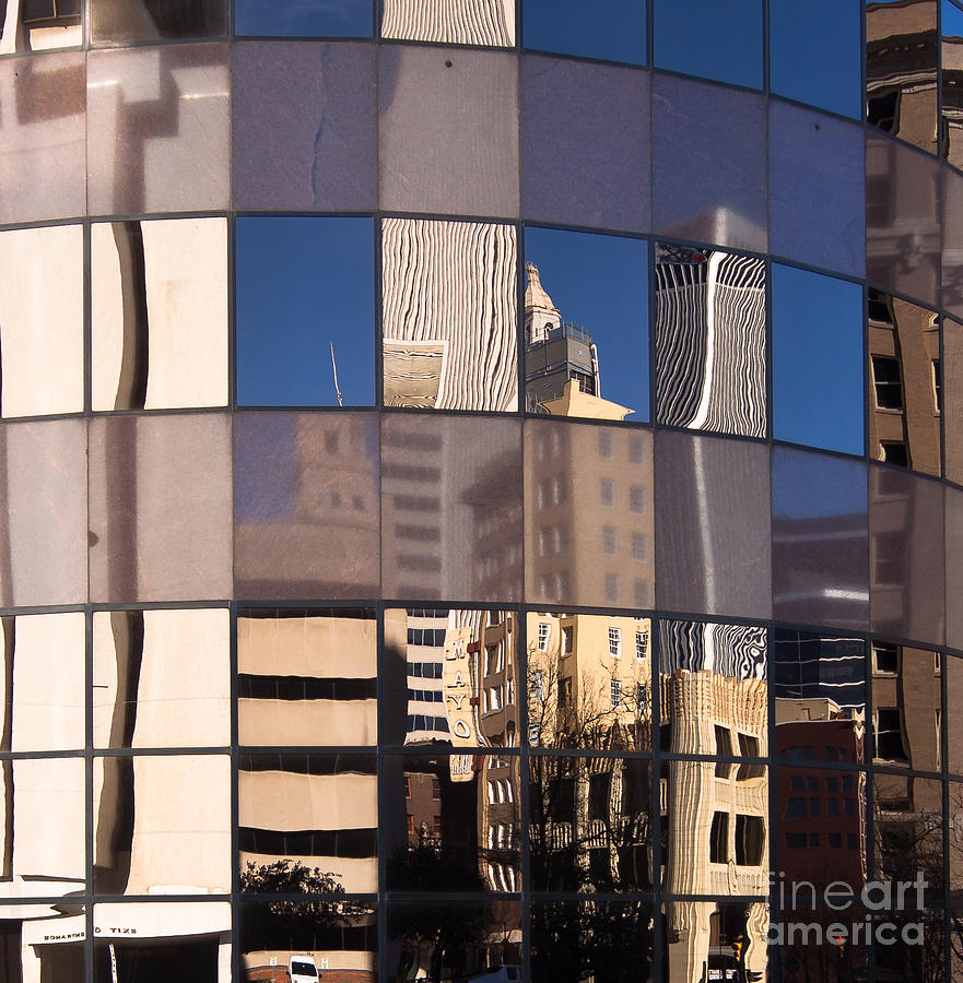 Downtown Reflections Photograph by Lawrence Burry