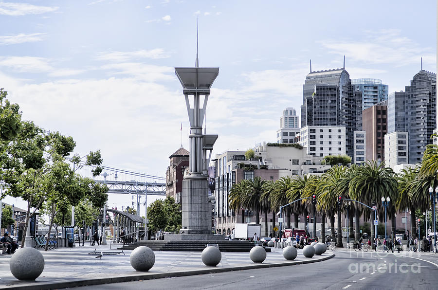 Downtown San Francisco Photograph by Judy Wolinsky