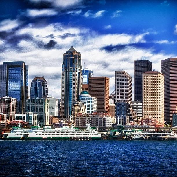 Downtown Seattle Skyline Photograph by Rscpics Instagram