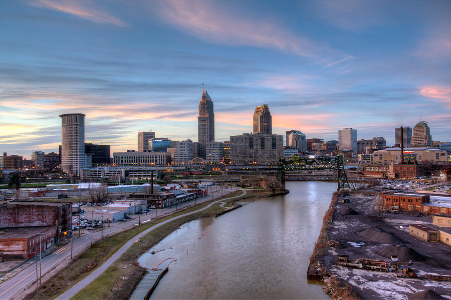 Downtown skyline Cleveland, Ohio Photograph by Lightvision