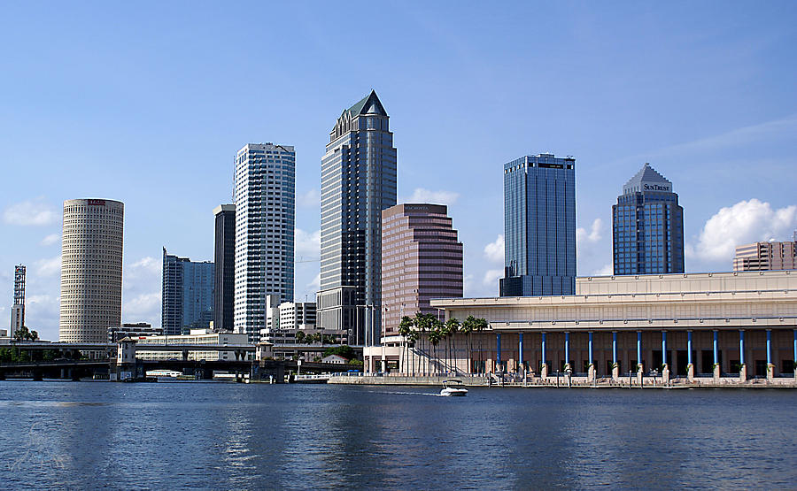 Downtown Tampa Photograph by Chauncy Holmes