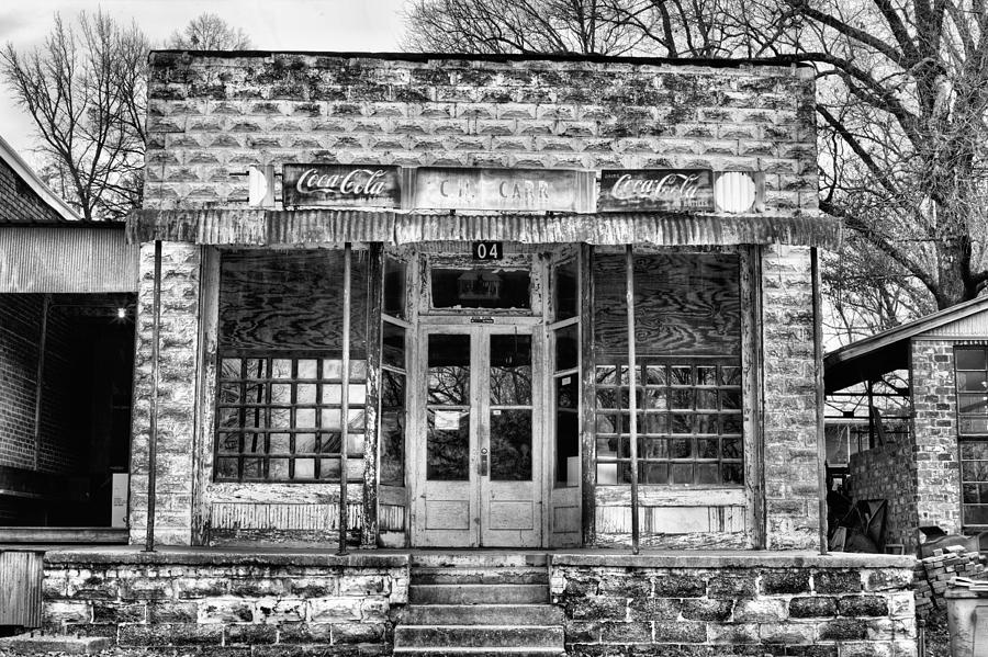 Black And White Photograph - Downtown Taylor by JC Findley
