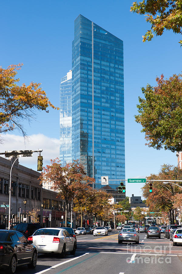Downtown White Plains New York I Photograph by Clarence Holmes
