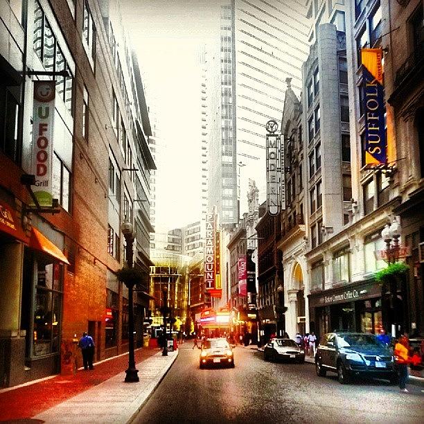 #downtowncrossing Photograph by James Hamilton