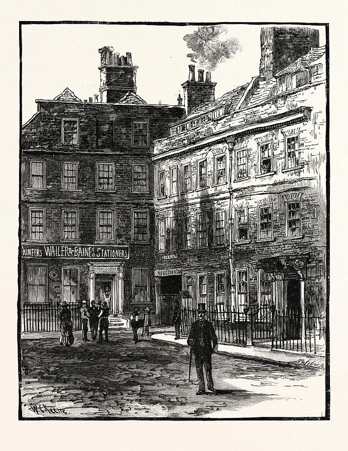 Dr. Johnsons House In Gough Square London Drawing by English School ...